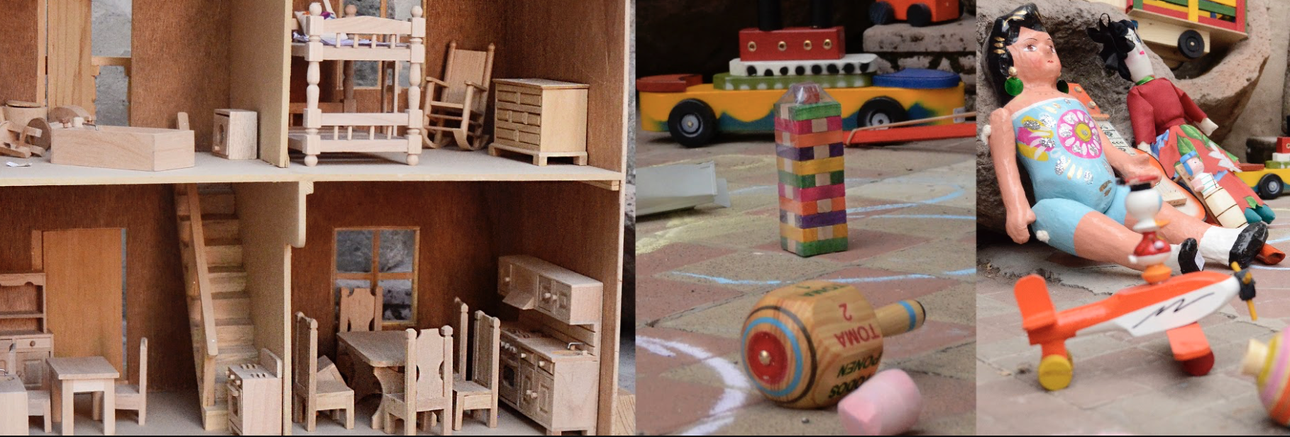 Jouets et miniatures artisanales mexicaines